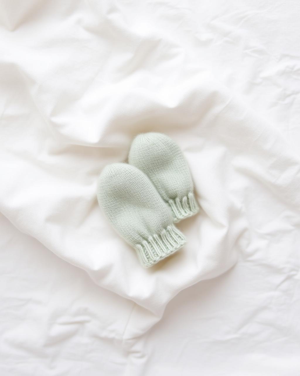 Sage Merino Mittens